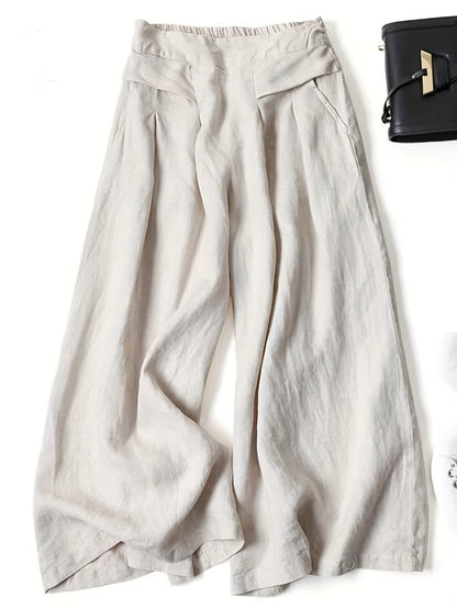 Damenhose mit weitem Bein | Luftiger Komfort für sonnige Tage | Pauline