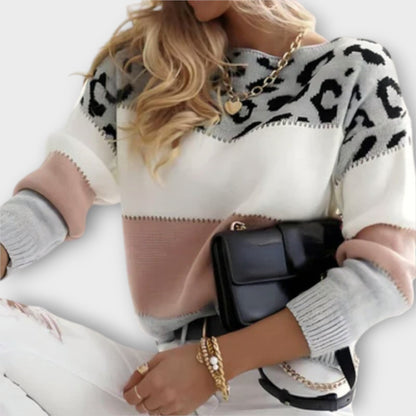 Damenpullover mit modernem Muster – Stil und Komfort für den Alltag