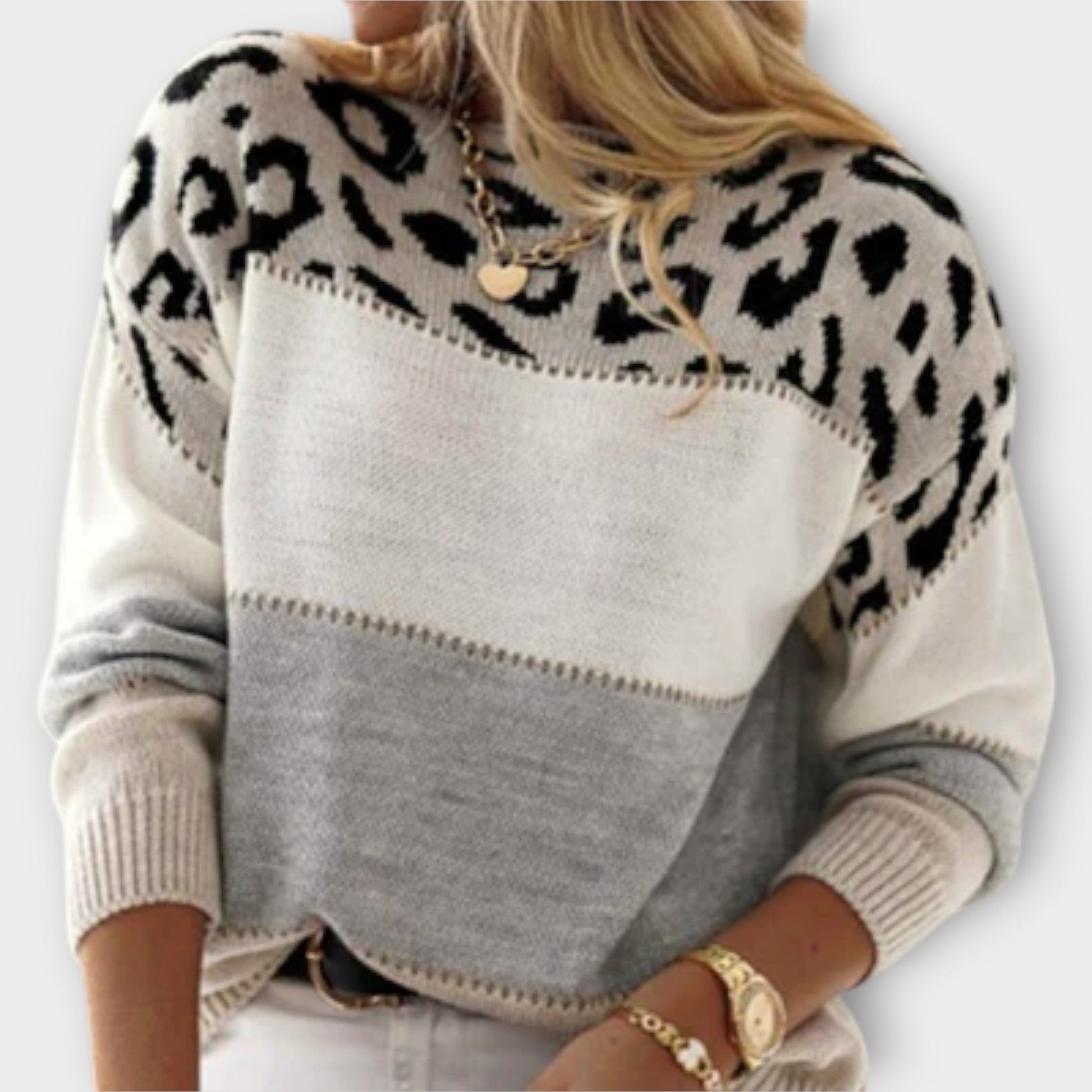 Damenpullover mit modernem Muster – Stil und Komfort für den Alltag