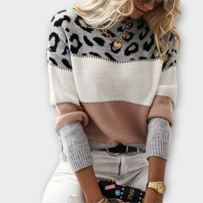 Damenpullover mit modernem Muster – Stil und Komfort für den Alltag