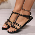 Modern edge fladiator Frauen Sandalen