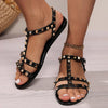 Modern edge fladiator Frauen Sandalen