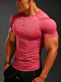 Herren Fitness Shirt | Körpernahes Kurzarmshirt | Definierte Silhouette | Moderner Sportlook