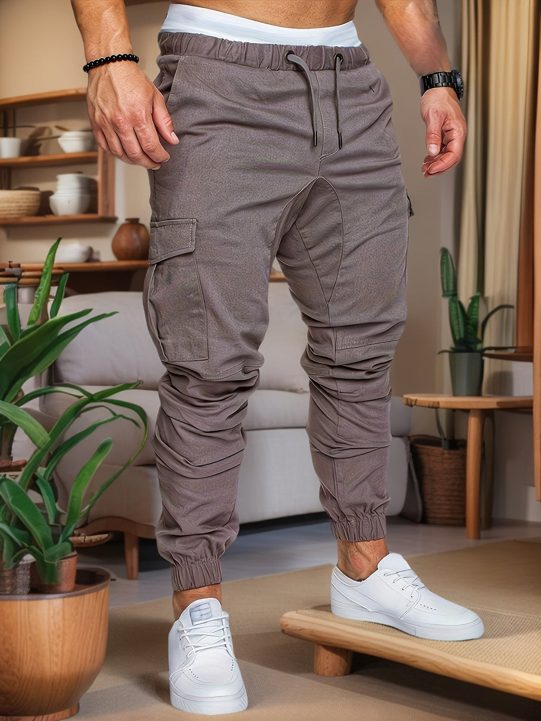 Mikołaj | Herren Casual Cargo-Joggerhose