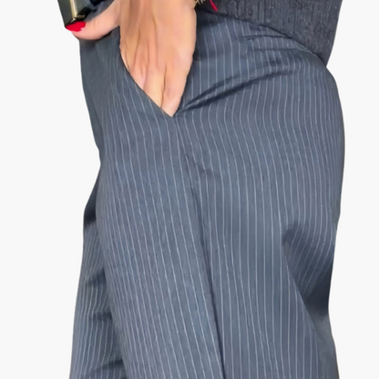 Herren Elegant hoch -geprägter Anzughosen