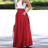 Elegant Maxon Squirt mit hoher Taille und Taschen - stilvoll und komfortabel