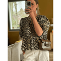 Elegante Bluse mit Puffärmeln