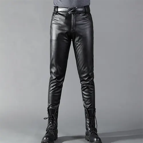 Elegante Chino Hose Herren Schwarz