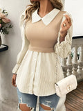 Elegante Damen Bluse mit Streifen