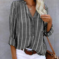 Elegante Gestreifte Damen Bluse