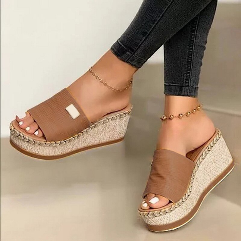 Eleganten Keilschuhe für Frauen