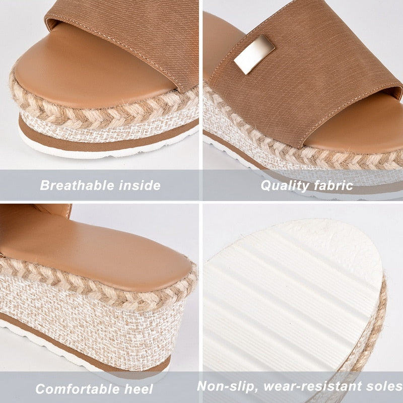 Eleganten Keilschuhe für Frauen