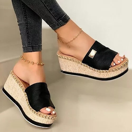 Eleganten Keilschuhe für Frauen