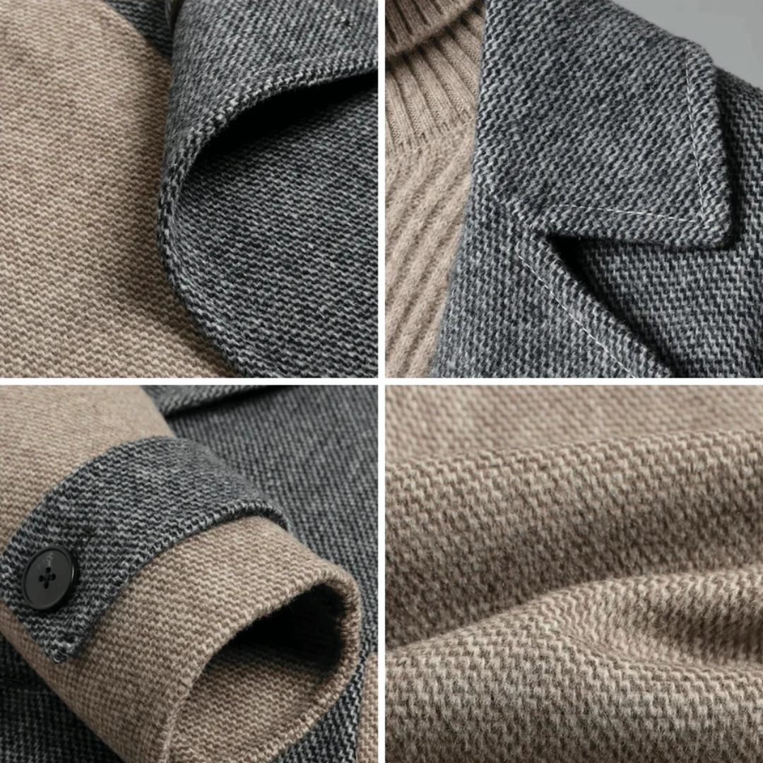 Eleganter Strickmantel für Damen