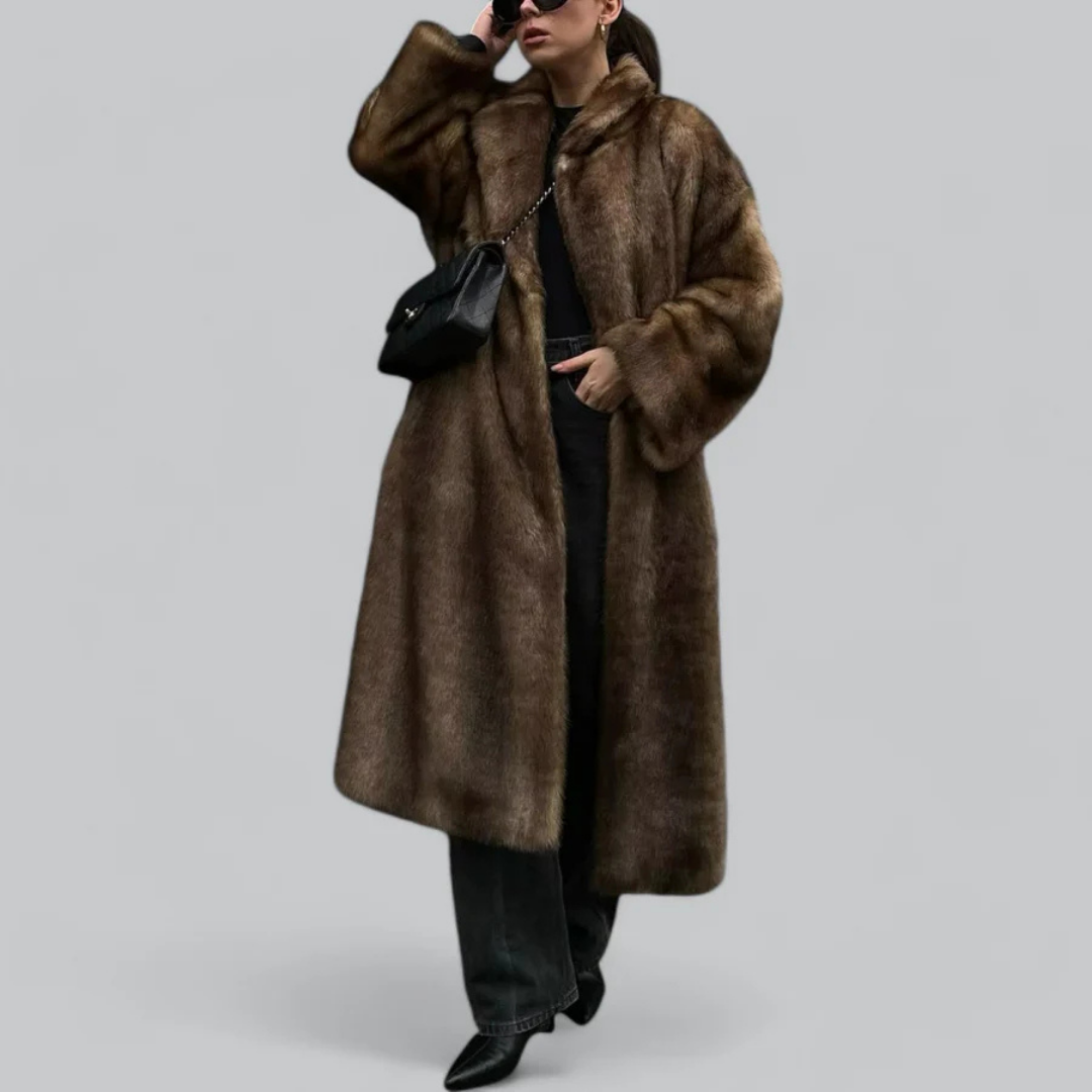 Eleganter Woll Mantel für Damen