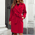 Eleganter Woll Mantel für Damen