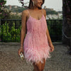 Elegantes Sommerkleid Damen mit Pailletten