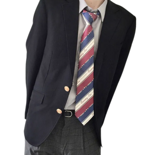 Men's blazer with classic fit, single-button front, and button closure | Notched collar
