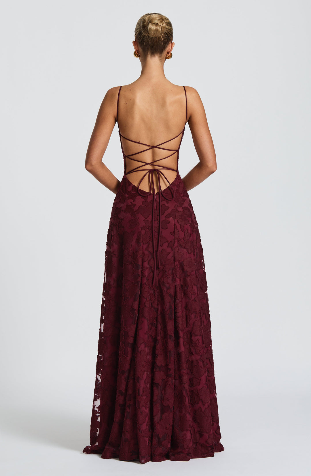 Damen Ärmelloses Spaghettiträger Kleid | Maxi