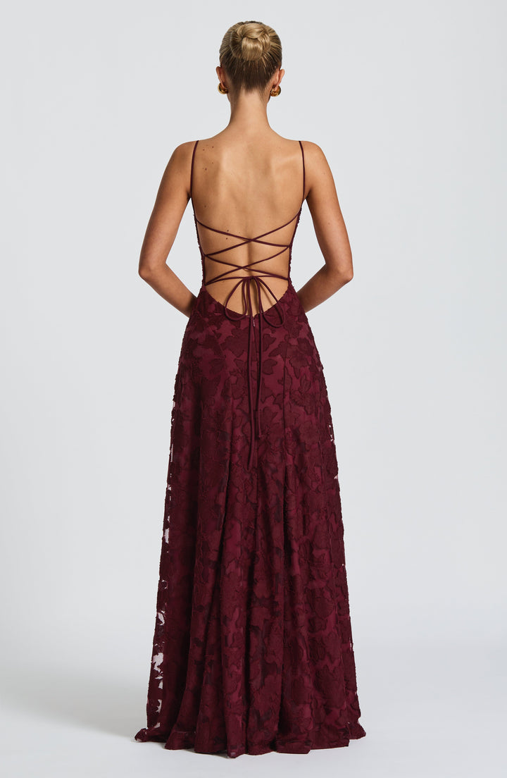 Damen Ärmelloses Spaghettiträger Kleid | Maxi