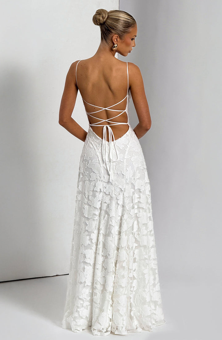 Damen Ärmelloses Spaghettiträger Kleid | Maxi