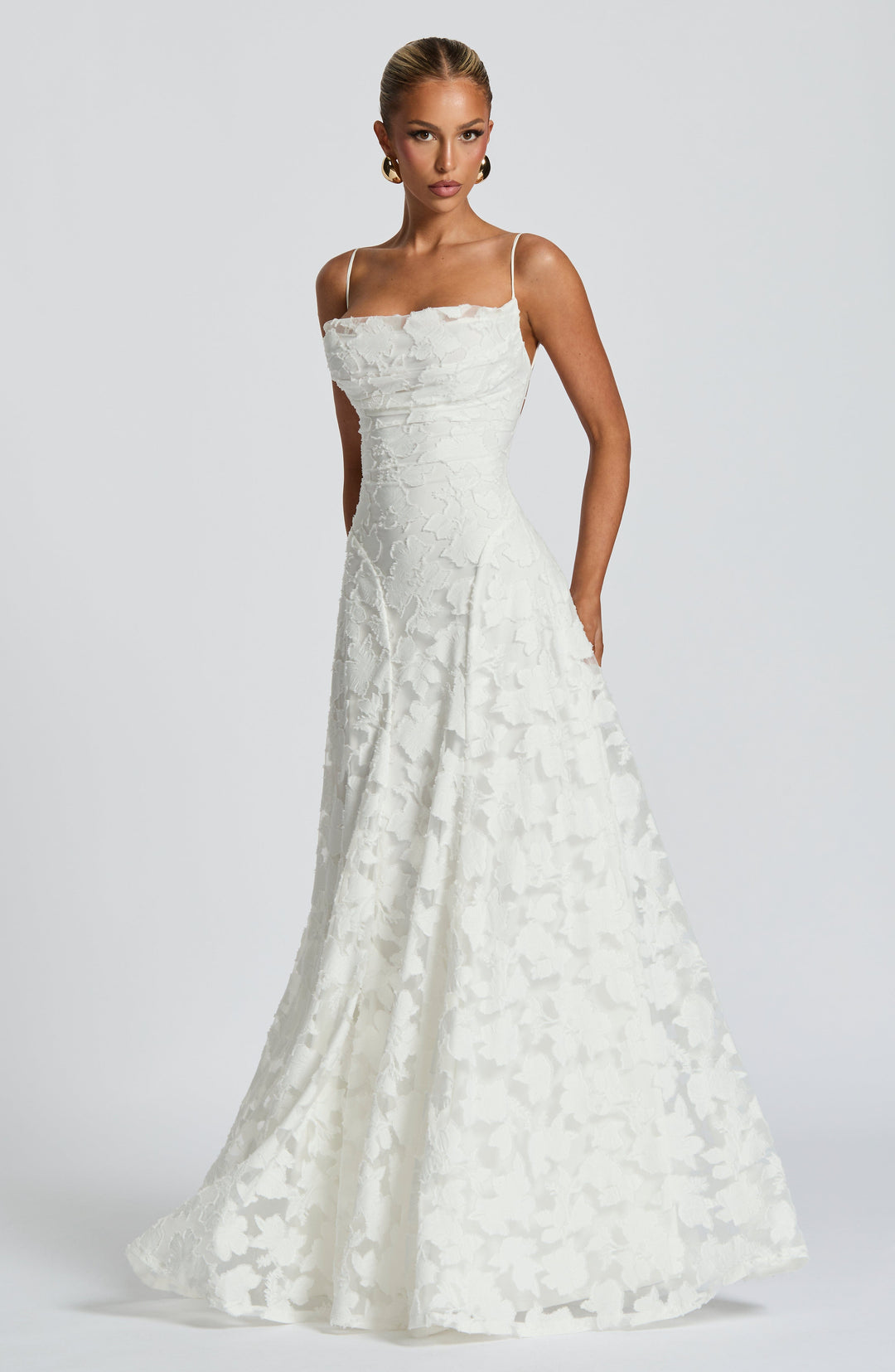 Damen Ärmelloses Spaghettiträger Kleid | Maxi