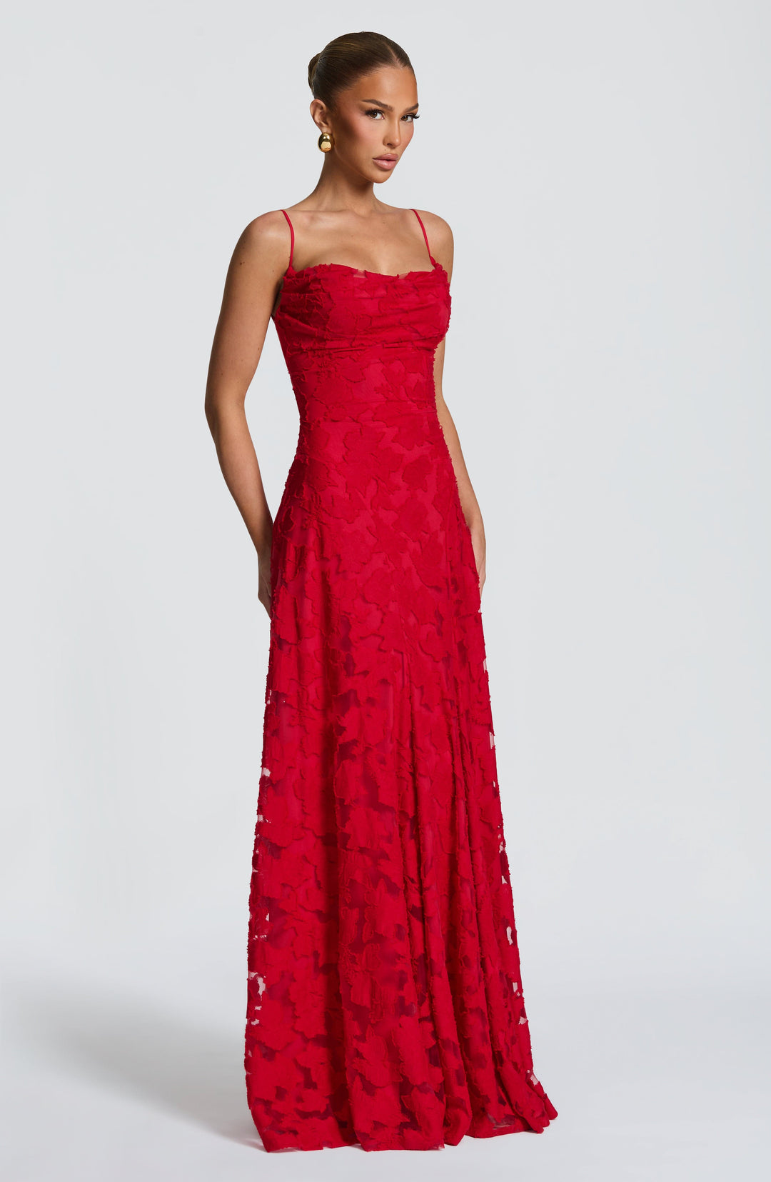 Damen Ärmelloses Spaghettiträger Kleid | Maxi