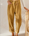 Frauen Breite Kordhose - Eleganz und Komfort im Alltag