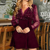 Glitzerndes Festliches Damenkleid