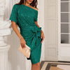 Glitzerndes One-Shoulder-Kleid – Eleganz für besondere Anlässe