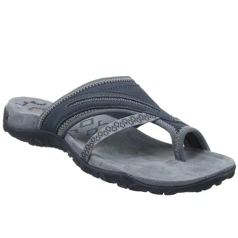 Damen Offene Slip-On Sandalen | Casual