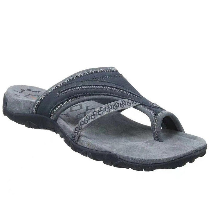 Damen Offene Slip-On Sandalen | Casual