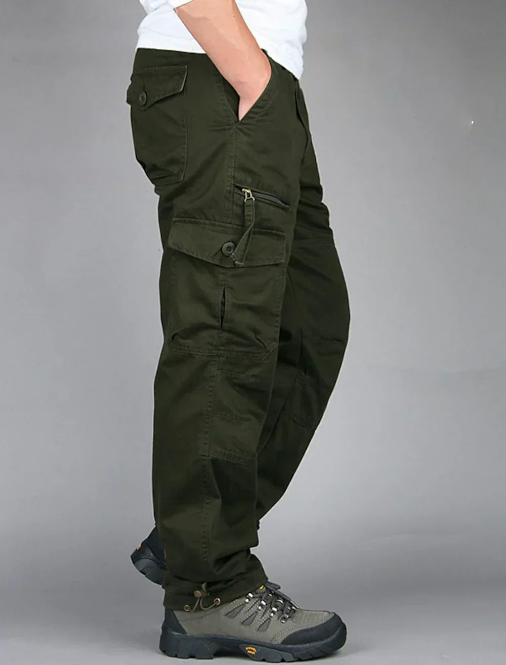 Herren Bequeme Hose mit Taschen