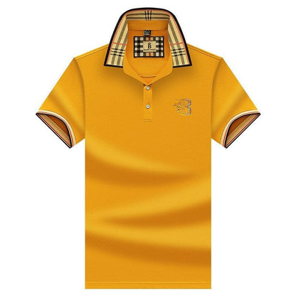 Herren Elegantes Poloshirt mit langen Ärmeln