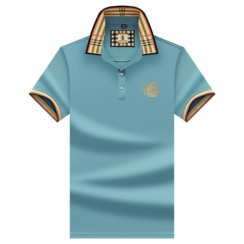 Herren Elegantes Poloshirt mit langen Ärmeln