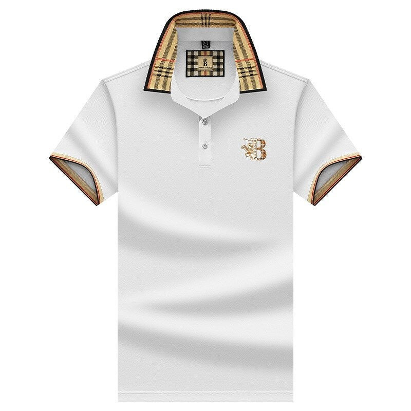 Herren Elegantes Poloshirt mit langen Ärmeln