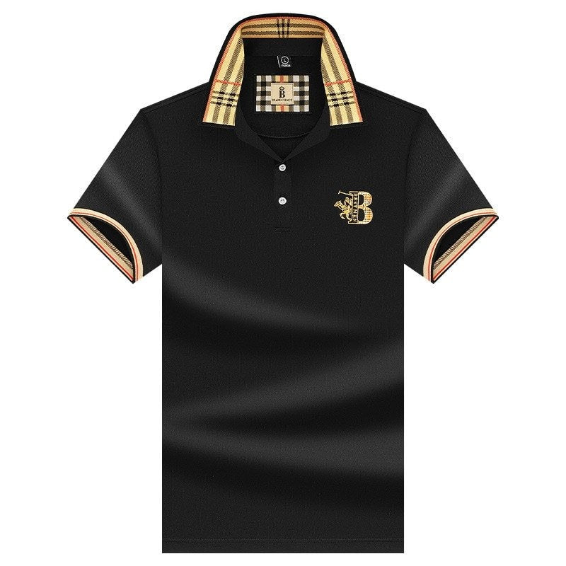 Herren Elegantes Poloshirt mit langen Ärmeln