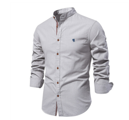 Herren Hemd – Langarm, Klassisch Bequem