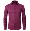 Herren Hemd – Langarm, Schlank Elegant