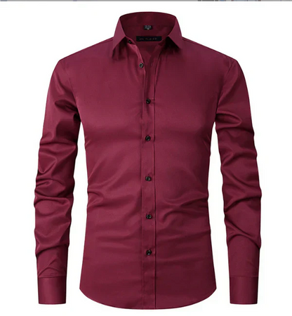 Herren Hemd – Langarm, Schlank Elegant