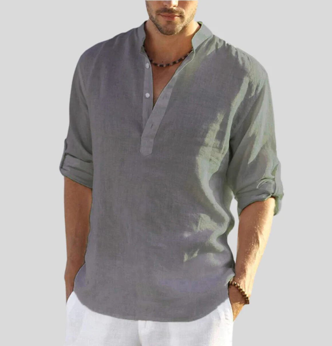 Herren Hemd – Luftiger Stil mit zeitloser Eleganz