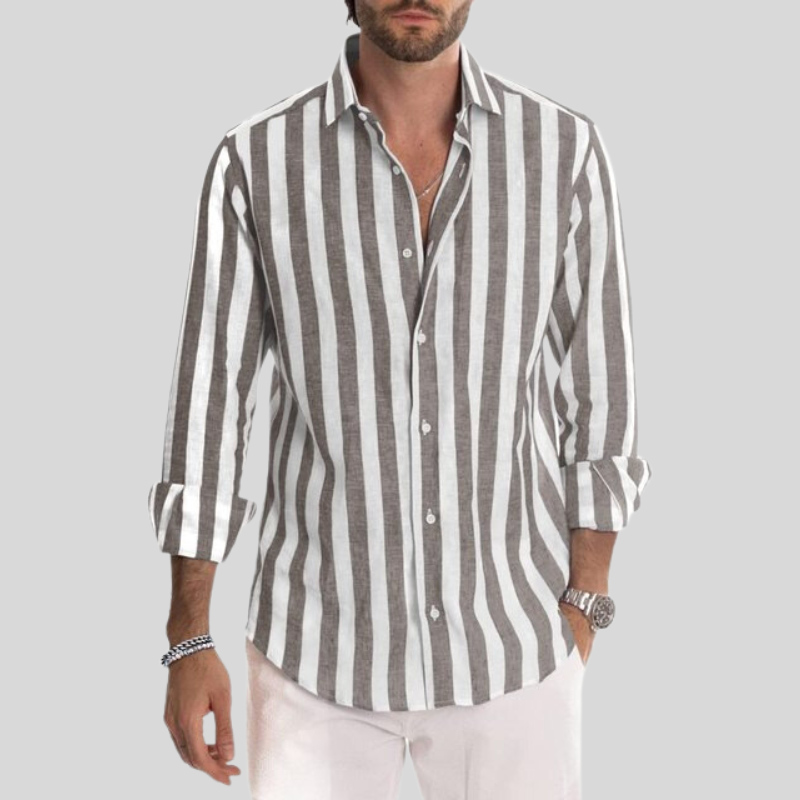 Herren Hemd mit Streifen – Moderner Look für stilbewusste Männer