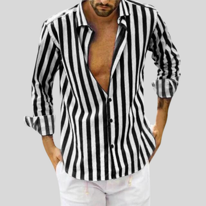 Herren Hemd mit Streifen – Moderner Look für stilbewusste Männer