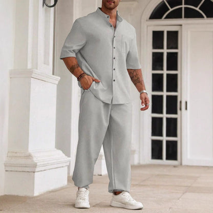 Herren Hemd und Hose Set für entspannte Anlässe