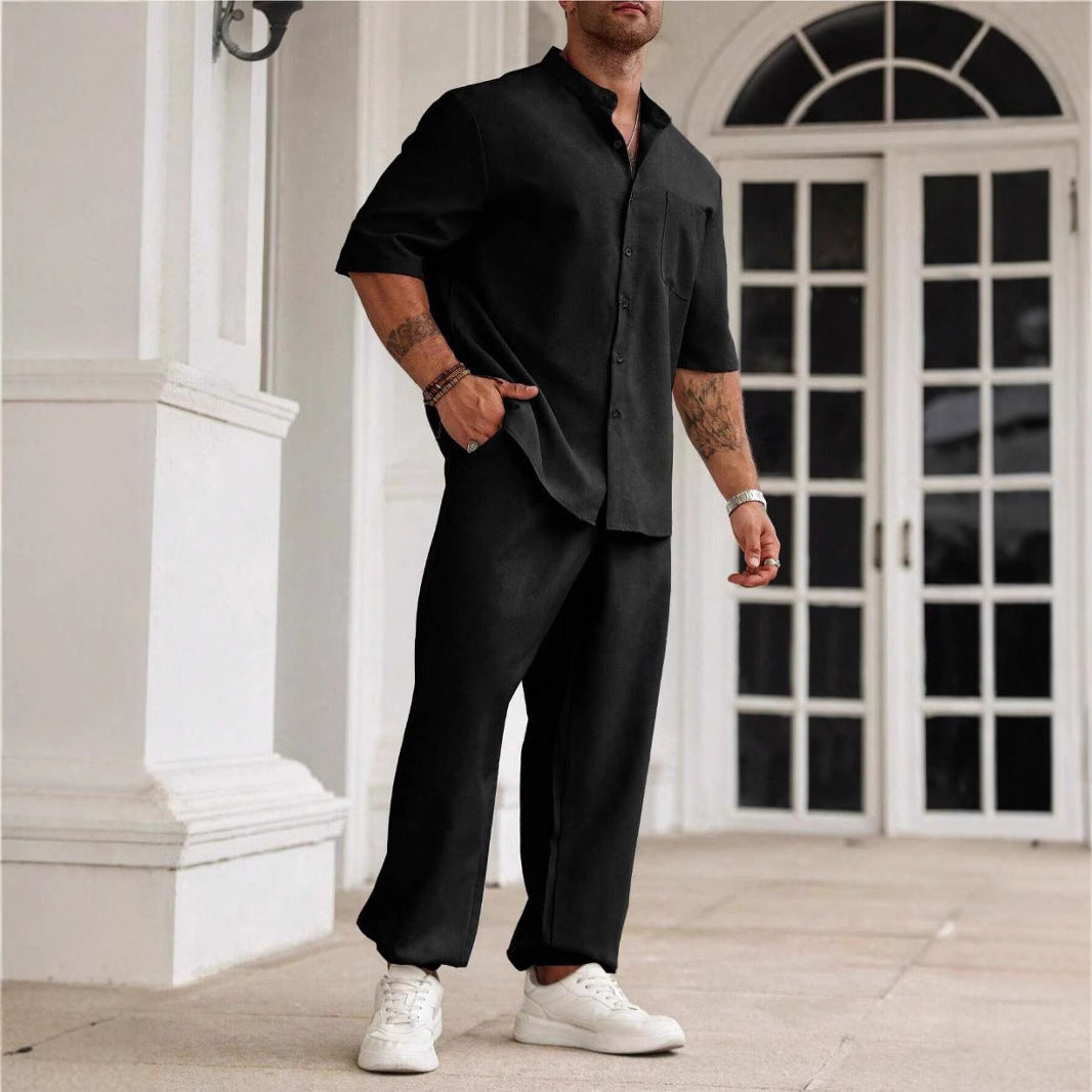 Herren Hemd und Hose Set für entspannte Anlässe