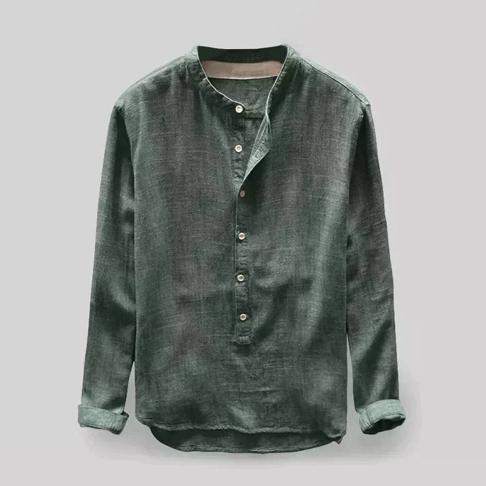 Herren Henley-Hemd – Schmale Passform für stilvolle Vielseitigkeit