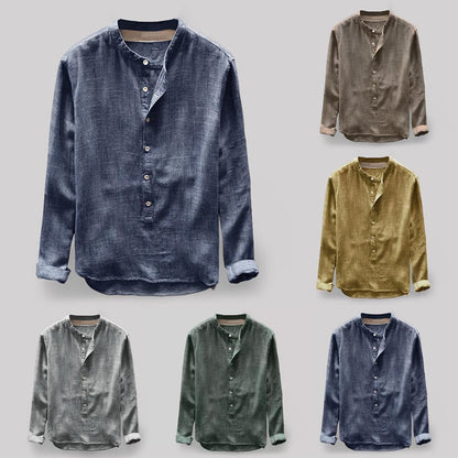 Herren Henley-Hemd – Schmale Passform für stilvolle Vielseitigkeit