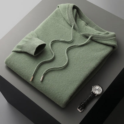Herren-Kapuzenpullover aus Feinstrick – Minimalistischer und eleganter Hoodie für jeden Anlass2