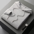 Herren-Kapuzenpullover aus Feinstrick – Minimalistischer und eleganter Hoodie für jeden Anlass4