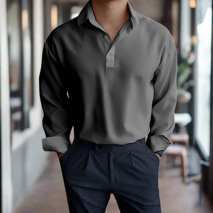Herren Langarm-Poloshirt – Stilvoller Komfort für jeden Tag